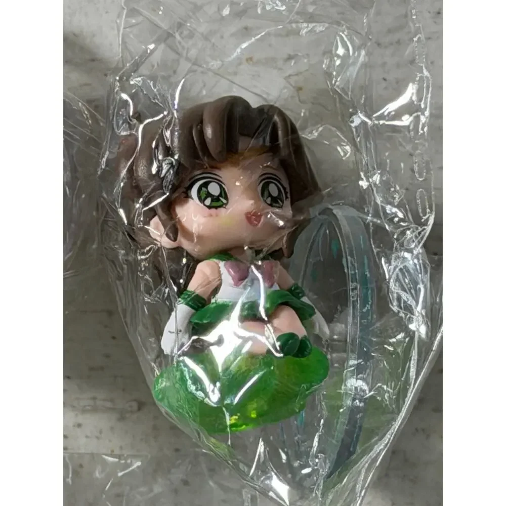 Anime Sailor Moon six piece figurines with stands cake decorations